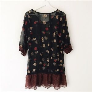 Anthropologie Moulinette Soeurs Silk Dress